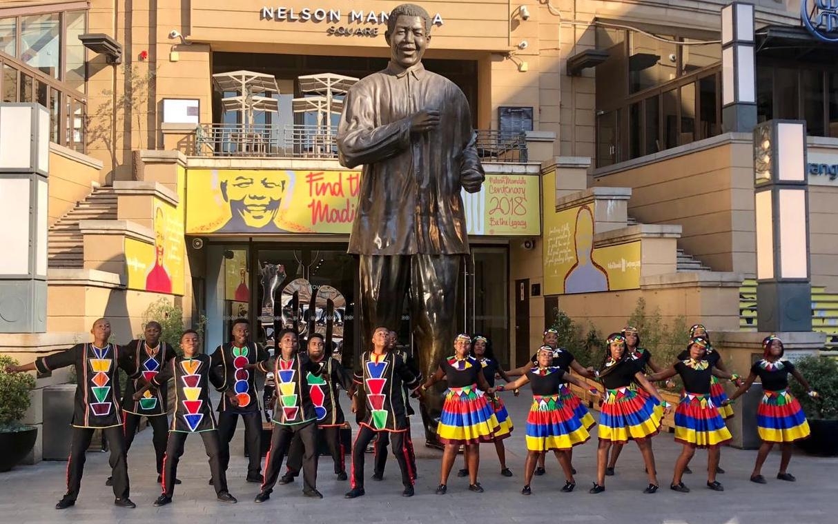 Ndlovu Youth Choir Nelson Mandela Square Oct 2018