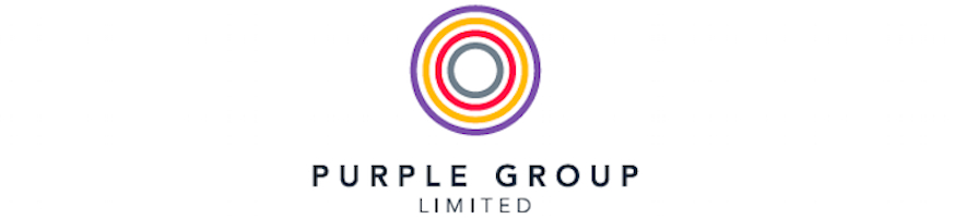 Purple Group logo half year results 2019