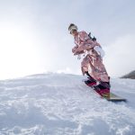 Snowboarding in Japan
