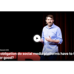 What obligation do social media platforms have to the greater good?