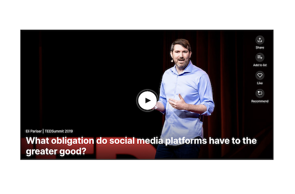 What obligation do social media platforms have to the greater good?